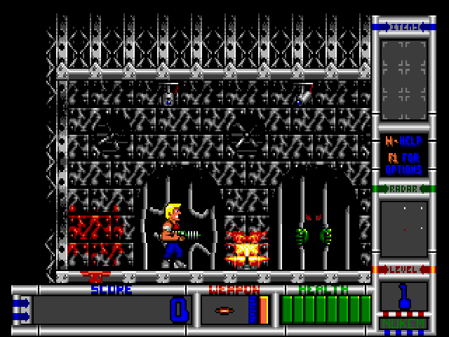 Duke Nukem II running in the browser