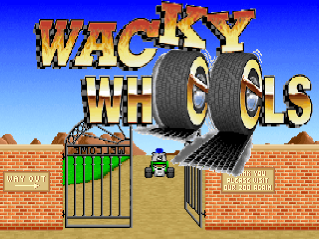 Wacky Wheels running in the browser